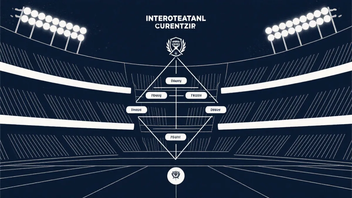 跨洲附加赛两条晋级链路的淘汰赛示意